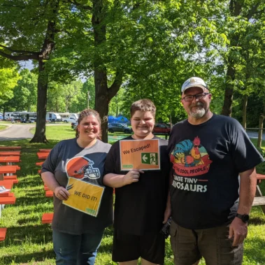 family with certificates