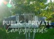 The Difference Between Public and Private Campgrounds