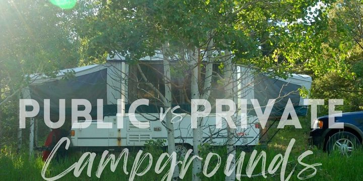 The Difference Between Public and Private Campgrounds